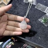 Mặt Dây Chuyền Hồ Ly Chúa Mã Não Trắng – ảnh 3