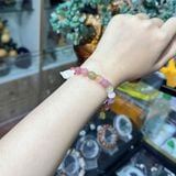 Vòng Tay Mã Não Hoa Anh Đào Mix Tỳ Hưu Và Charm – ảnh 1