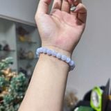Vòng Tay Mã Não Vân Ngọc Xanh Dương 8.2mm – ảnh 1
