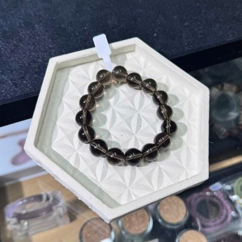 Vòng Tay Thạch Anh Khói 12.2mm