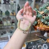 Vòng Tay Ngọc Hòa Điền Mix Charm Bạc 925 – ảnh 3