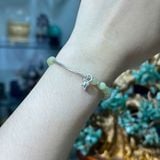 Vòng Tay Ngọc Hòa Điền Mix Charm Bạc 925 – ảnh 2