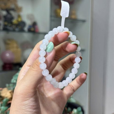 Vòng Tay Phỉ Thúy Bạch Ngọc