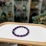 Vòng Tay Thạch Anh Tím Mix Charm Bạc – ảnh 3