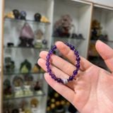 Vòng Tay Thạch Anh Tím Mix Charm Bạc – ảnh 2