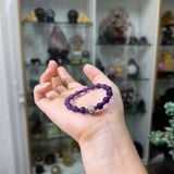 Vòng Tay Thạch Anh Tím Mix Charm Bạc – ảnh 4