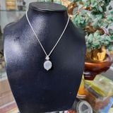 Mặt Dây Chuyền Bạch Nguyệt Quang Bọc Bạc 925 Thiết Kế Tinh Xảo – ảnh 1