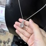 Mặt Dây Chuyền Bạch Nguyệt Quang Bọc Bạc 925 Thiết Kế Tinh Xảo – ảnh 2
