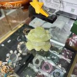 Tượng Thiềm Thừ Ngọc Onyx Xanh 11.4cm – ảnh 5