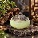 Lư Xông Trầm Ngọc Pakistan 10cm – ảnh 5