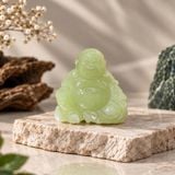 Tượng Phật Di Lặc Ngọc Pakistan 8cm – ảnh 1