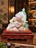 Tác Phẩm Đào Tiên Phú Quý Ngọc Fluorite – ảnh 1