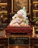 Tác Phẩm Đào Tiên Phú Quý Ngọc Fluorite – ảnh 2