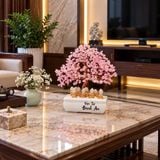 Cây Tài Lộc Thạch Anh Hồng Chậu Vạn Sự Bình An – ảnh 3