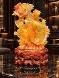Tác Phẩm Cá Chép Phú Quý Ngọc Mã Não – ảnh 1