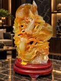 Tác Phẩm Song Ngư Phú Quý Ngọc Mã Não – ảnh 2