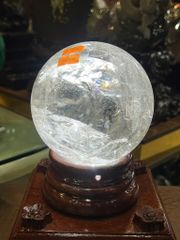 Quả Cầu Thạch Anh Trắng Tự Nhiên 2.78kg