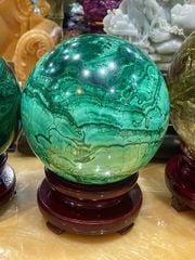Quả Cầu Đá Khổng Tước Malachite 26.29kg