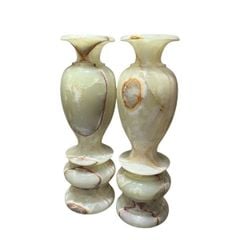 Cặp Lục Bình Phú Quý Ngọc Onyx