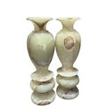  Cặp Lục Bình Phú Quý Ngọc Onyx Trắng 