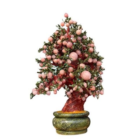 Cây Đào  Phong Thuỷ Thạch Anh Hồng 228 Quả