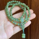  Chuỗi Ngọc Hoà Điền Mix Lu Thống và Hồ Điệp Charm Titan 