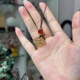  Dây treo khóa Trường Mệnh Như Ý đá Mã Não 