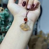  Dây treo khóa Trường Mệnh Như Ý đá Mã Não 