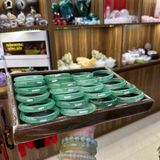  Vòng Tay Thạch Anh Dâu Tây Xanh Nguyên Khối 