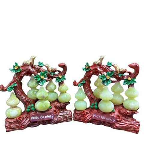  Hồ Lô Ngũ Phúc Ngọc Onyx Xanh 