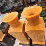  Lục Bình Ngọc Hoàng Long Dáng Vuông 