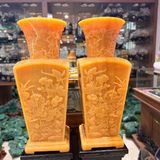  Lục Bình Ngọc Hoàng Long Dáng Vuông 