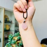  Mặt Dây Chuyền Hồ Ly Chúa Thạch Anh Hồng VIP 
