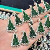  Mặt Dây Phật Bà Quan Âm Sơn Thủy B Vip Bọc Bạc 