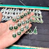  Mặt Vòng Cổ Đồng Điếu Phúc Lộc Tình Ngũ Ngọc 