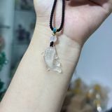  Mặt Dây Chuyền Cá Chép Mã Não Bạch Nguyệt Quang 