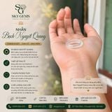  Nhẫn Mã Não Bạch Nguyệt Quang VIP 