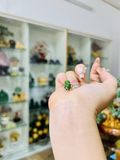  Nhẫn Tỳ Hưu Ngọc Bích Bọc Bạc 