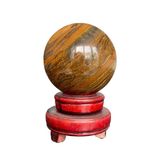  Quả Cầu Đá Mắt Hổ 9,5cm 