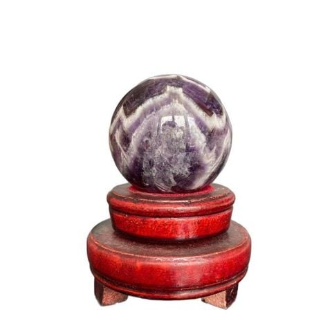 Quả Cầu Thạch Anh Tím 6,3cm