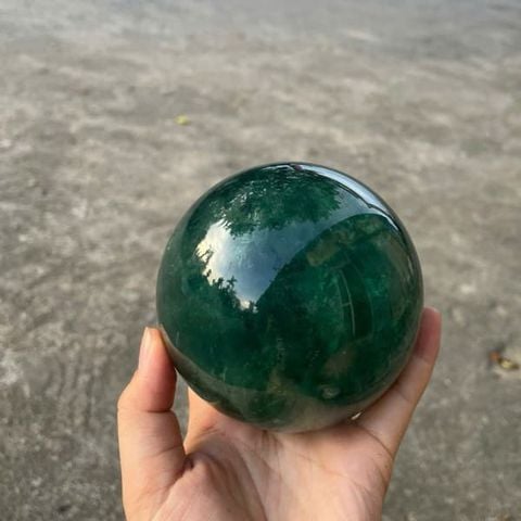Quả Cầu Fluorite Xanh 10cm