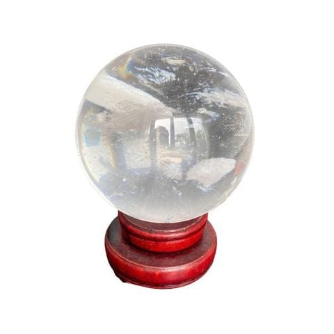 Quả Cầu Thạch Anh Trắng 12cm