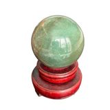  Quả Cầu Thạch Anh Xanh Tự Nhiên 7,5cm 