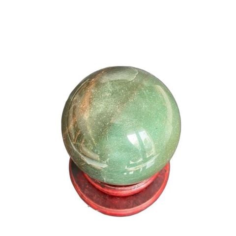 Quả Cầu Thạch Anh Xanh Tự Nhiên 7,5cm