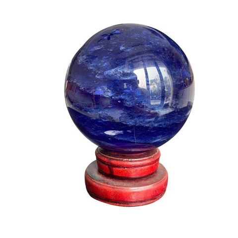 Quả Cầu Thủy Tinh Obsidian Xanh 2kg