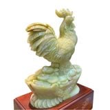  Tượng Gà Ngọc Onyx Xanh 