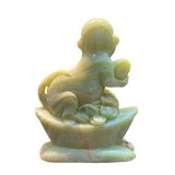  Tượng Khỉ Ngọc Onyx Xanh 