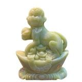  Tượng Khỉ Ngọc Onyx Xanh 