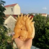  Tượng Hồ Ly Đá Thạch Anh Tạc Theo Yêu Cầu 