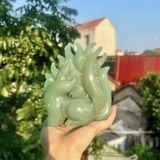  Tượng Hồ Ly Đá Thạch Anh Tạc Theo Yêu Cầu 